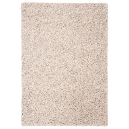 Safavieh 4 x 6 ft. August Shag 200 Rectangle Power Loomed Rug, Beige AUG200D-4